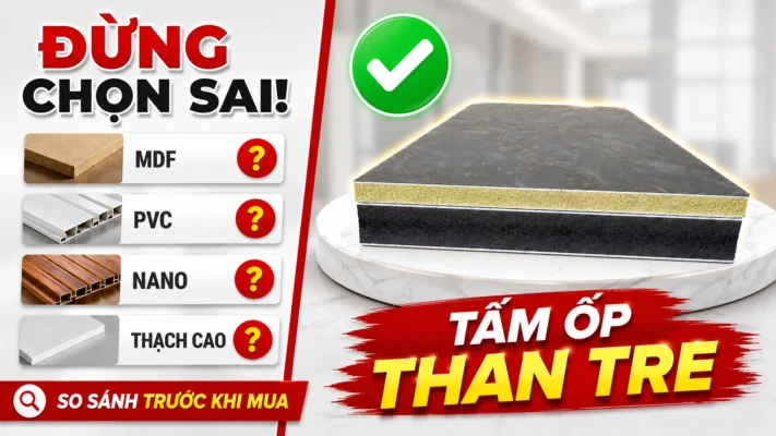 So sánh tấm ốp than tre