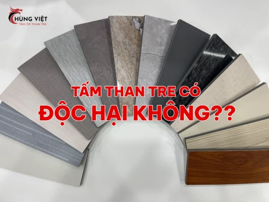 tấm than tre có độc hại không?